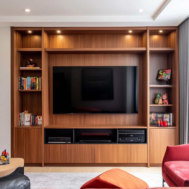 Classic Wooden TV Cabinet