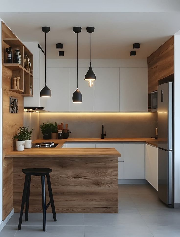 G Shape Kitchen