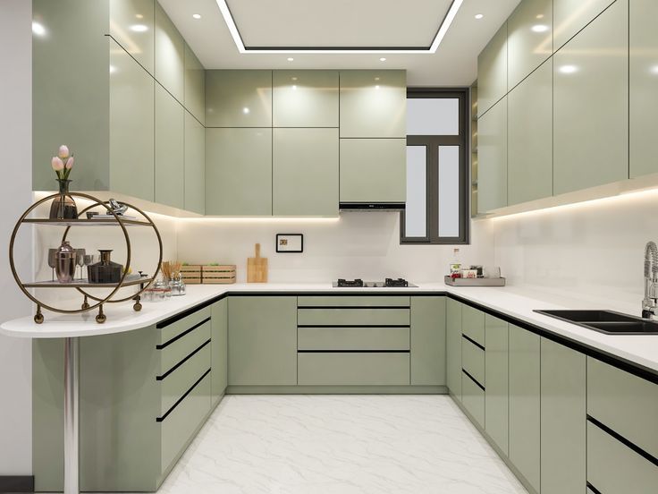 U Shape Kitchen
